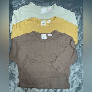 Toddler Zara shirts, pack of 3, washed and unworn.